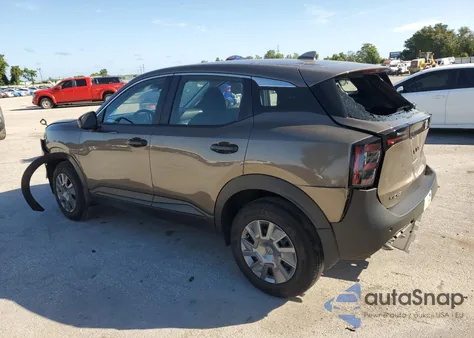 2025 Nissan Kicks S from USA, damaged, VIN 3N8AP6BA7SL318829